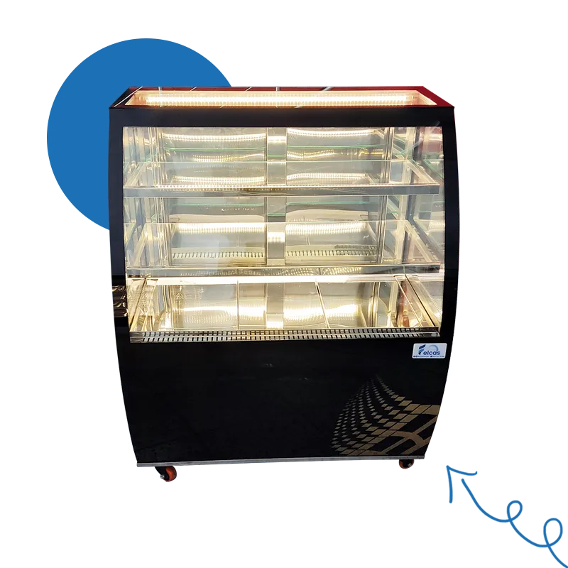 vitrina refrigerada 3 vitrina refrigerada Saturno - vitrina para postres