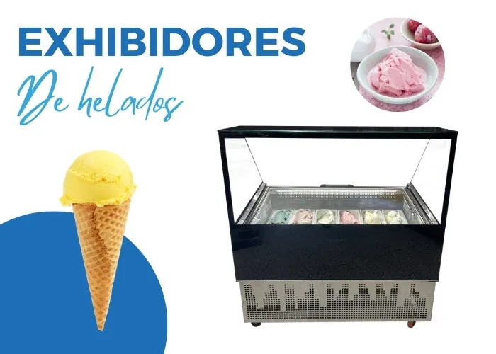 exhibidores de helados