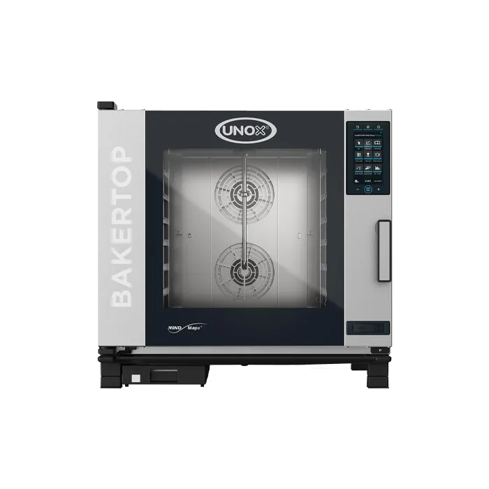 horno unox bakertop mind.maps de 6 bandejas a gas