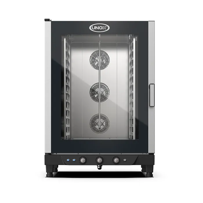 horno unox cheflux eléctrico de 12 bandejas