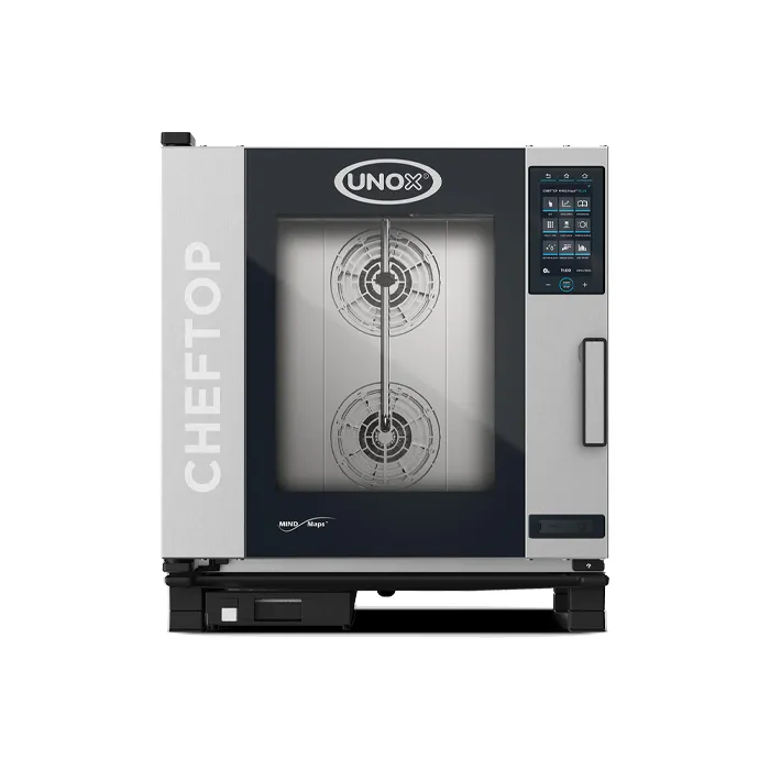 horno unox cheftop mind.maps de 7 bandejas a gas