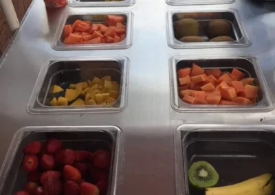 cliente con ensaladera