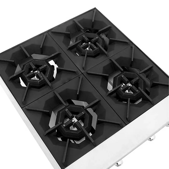 Estufa de Sobreponer de 4 Puestos a Gas - Imagen 2