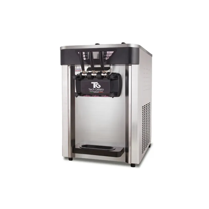 Máquina de Helado Suave TG300P: Tres Boquillas