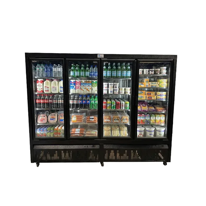 nevera multipuerta supermercado