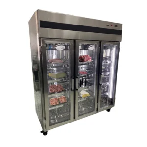 nevera vertical tres cuerpos refrigeración
