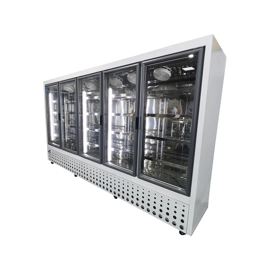 nevera multipuerta refrigerada