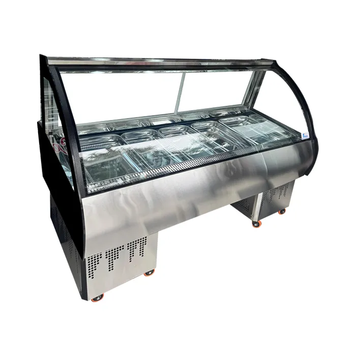góndola para carniceria y delicateses