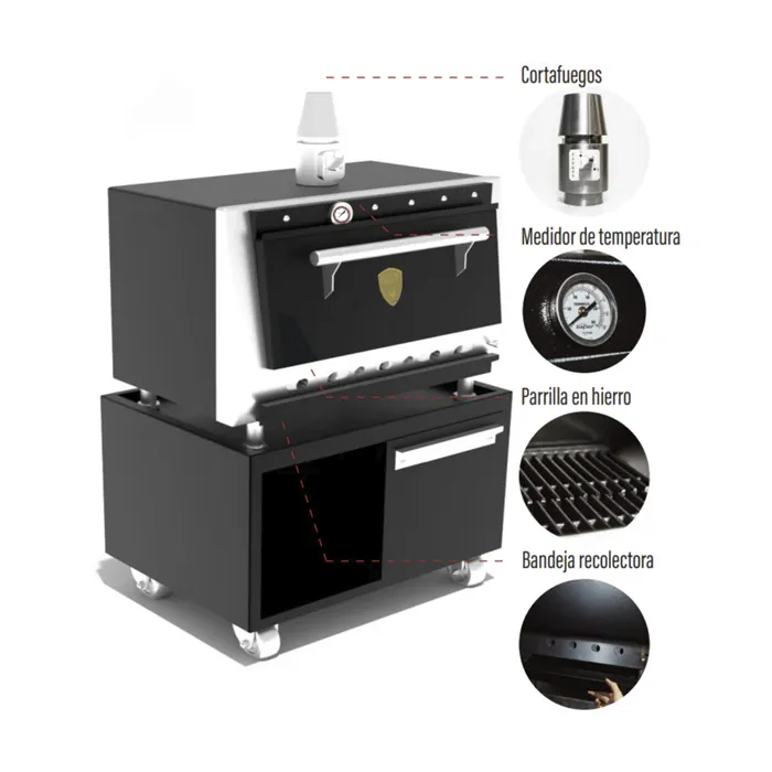 Horno de Brasa LC100 de JGMGRILL - Imagen 5