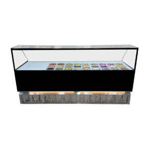 Vitrina Topinera Cubik Neutra de 1.60