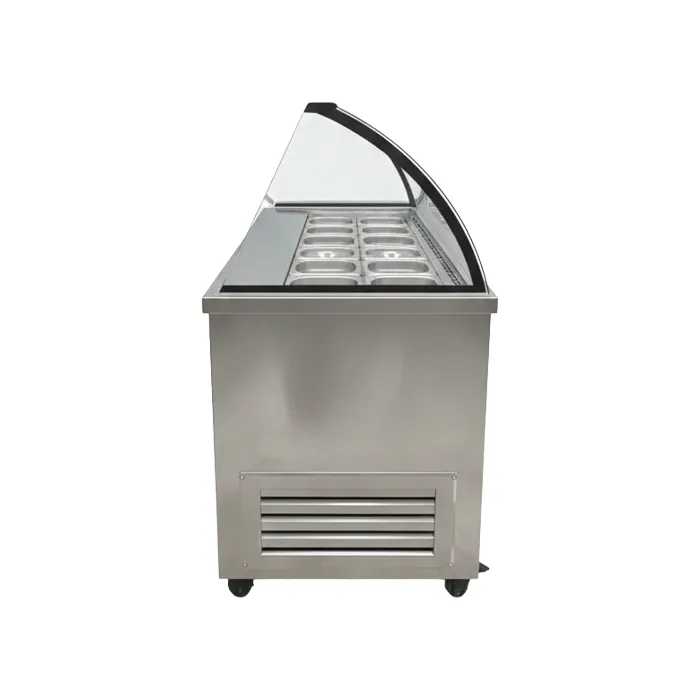 Vitrina para Toppings con Cabina 1.80Mts Neutra - Imagen 2