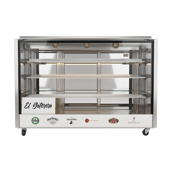 vitrina refrigerada para tienda tablet