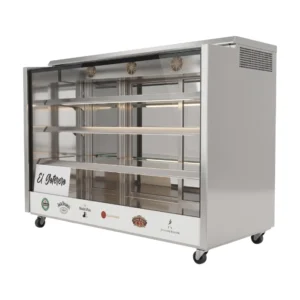 vitrina refrigerada para tienda tablet lado